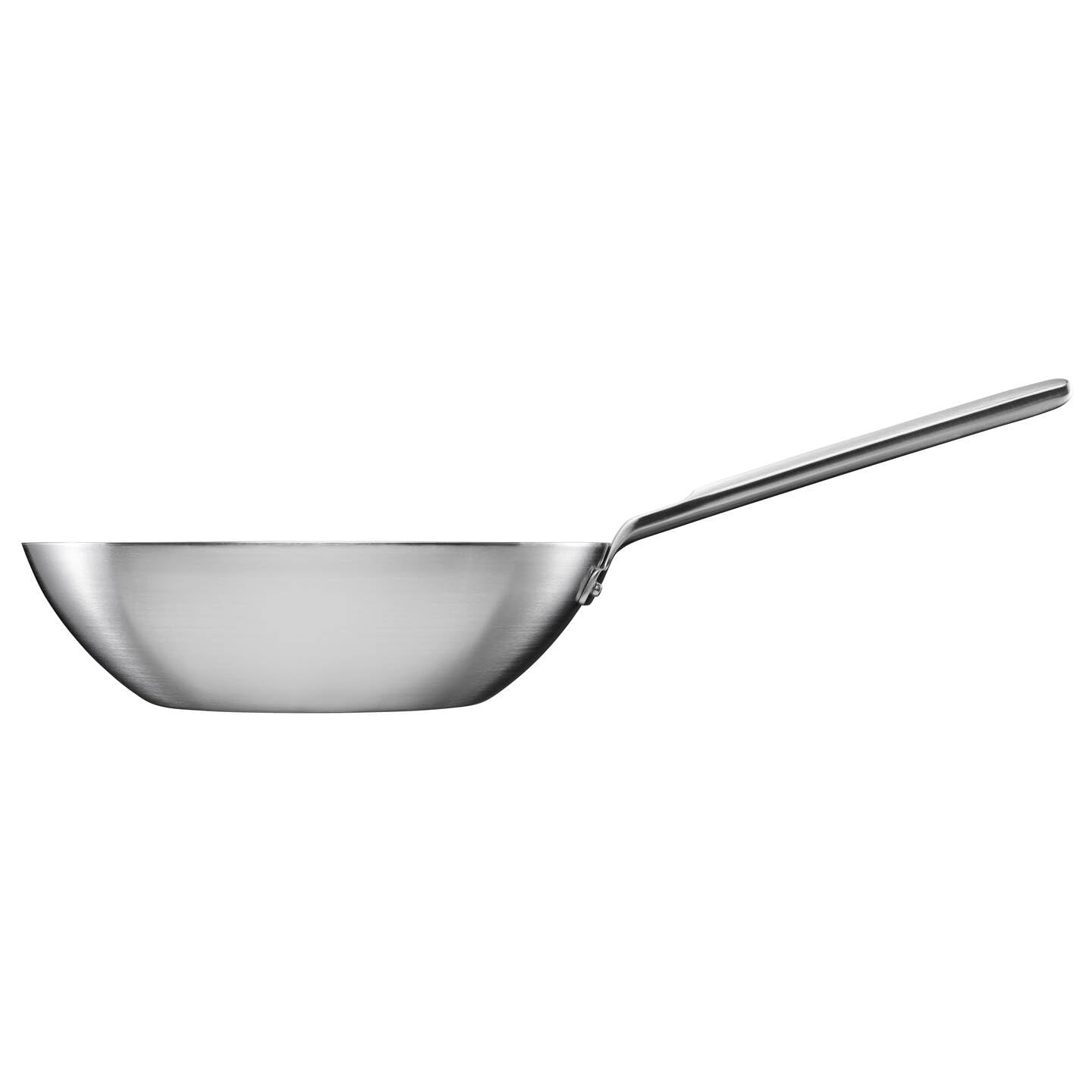 Fiskars Norden Steel Wok, Ø 28 cm, Unbeschichtet, Edelstahl | 1067630