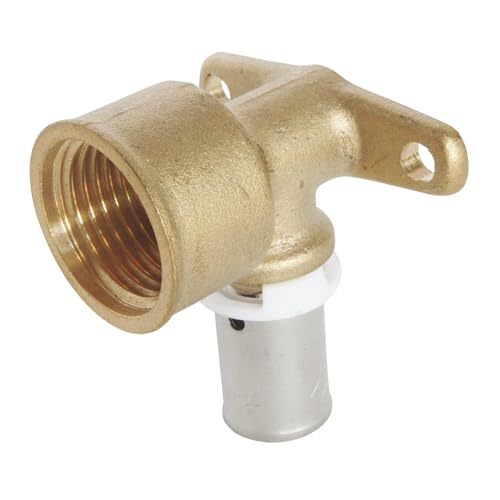 SOMATHERM FOR YOU, Applique à sertir femelle PER Ø12, coude femelle 15/21, compatible avec profils H, U, RF, pression max 10 bars, température 5°C à...