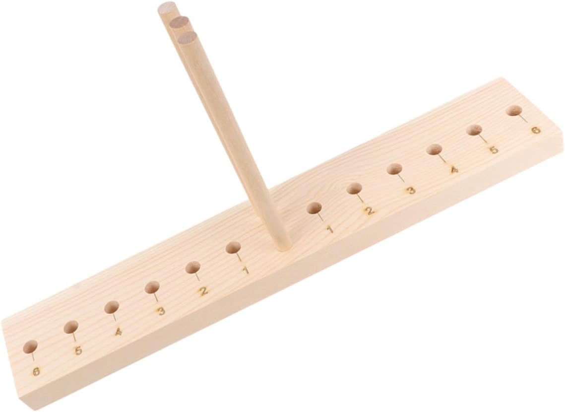 NUOBESTY DIY Wooden Bow Maker Tool for Crafting Ribbon Bows Hair Bows and Wreaths Sturdy Design User Friendly Versatile for Various Ribbon Widths for Beginners and Advanced