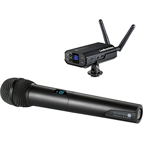 Audio Technica ATW-1702 Portable Camera-Mount Wireless Microphone System