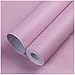 TXSA Tapeta samoprzylepna naklejka na meble folia winylowa wodoodporna dekoracyjna naklejka na meble do ścian kuchennych mebli drzwi stół DIY łatwa oderwanie, różowa, 45 cm x 500 cm