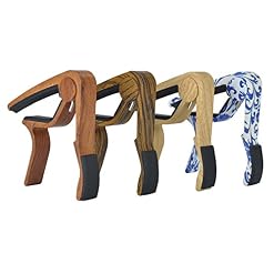 Capodastre pour guitare acoustique, capodastre en métal, grain de bois, accessoires pour guitare (B) - Les Beatles, Paul McCartney, John Lennon, RIngo Starr, George Harrison Capodastre pour guitare acoustique, capodastre en métal, grain de bois, accessoires pour guitare (B) – Image 4