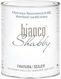 bianco Shabby Finitura Protettiva Trasparente Semi Lucida per Chalk Paint 1L – Antigraffio...