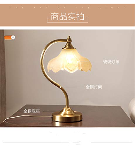 Lampe table basse chaud romantique salon creative en cuivre - 2