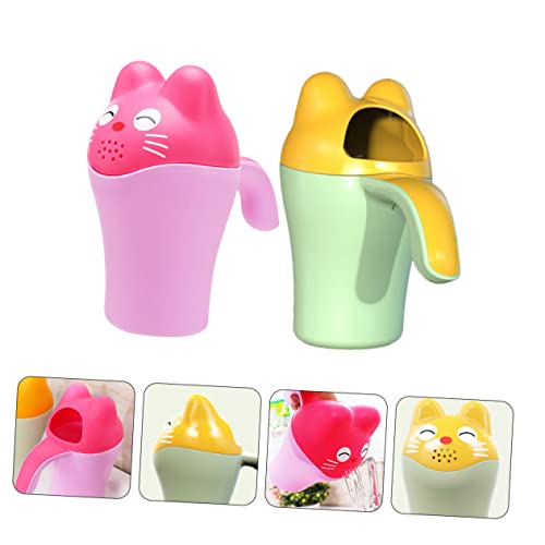 Alipis 4 Pcs Xampu De Bebê Enxaguador De Cabelo De Bebê Xícaras De Chá De Bebê Lavagem Do Corpo Da C