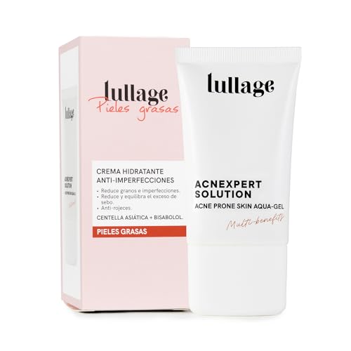 LULLAGE Gel Anti-Imperfecciones para Pieles con Tendencia Acneica, 40 ml | Tratamiento VEGANO y Natural con Niacinamida | Hidratante y Equilibrante | Controla los Granitos, Acnexpert Solution