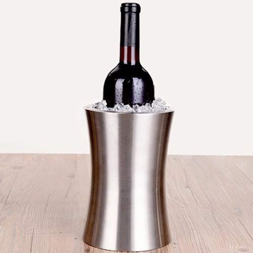 Enfriador De Botellas De Vino De Acero Inoxidable, Mantiene El Vino Frío Y El Champán, Uso Multiusos como Utensilio De Cocina Conveniente