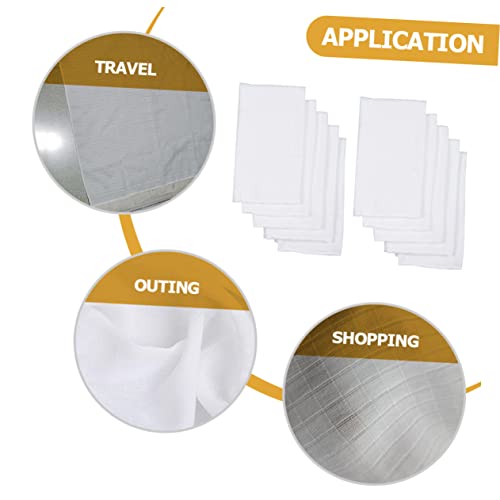 UPKOCH 10Pcs Reusable Cotton Diaper Inserts for Soft Absorbent Cloth Liners for Burp Cloths and Travel Breathable and Lightweight Design3