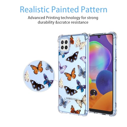 Coque Galaxy F62 antichoc aux finitions soignées imprimé fleurs - 4