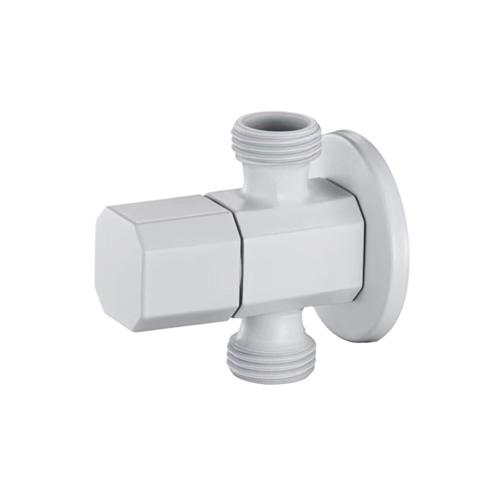 Bvhisehp I Retro All Copper Angle Valve 1/2 Nch Universal Hot Cold Water Stop Valve For Bathroom Toilet(I)
