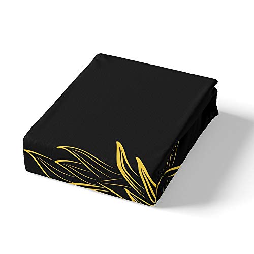 Castle-Fairy-Black-Pineapple-Bedding-Set-Fresh-Minimalism-Comforter-Cover-Set-Full-Size-for-Adult-Teens-Bedroom-Fruit-Yellow-Duvet-Cover-Soft-Microfiber-Quilt-Cover-3pcs-Bedding-Set 41myiVGH2YL