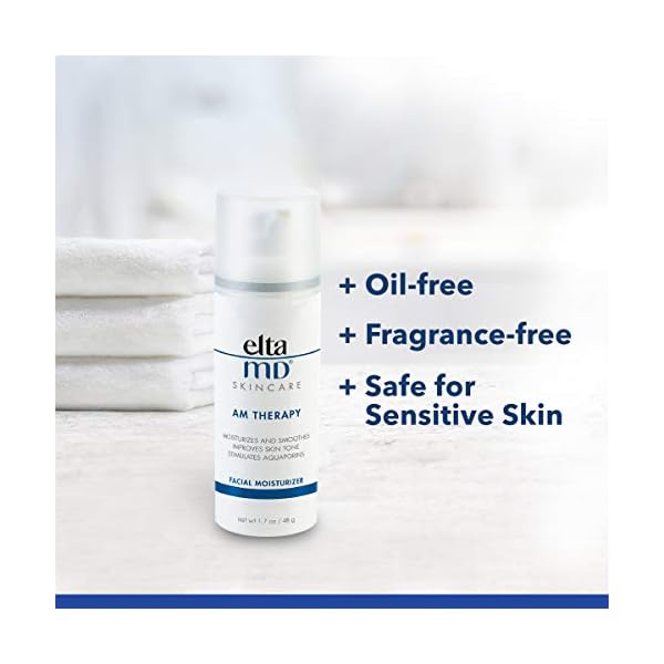 EltaMD AM Restore Face Moisturizer, Light Moisturizer Face Cream, Made with Niacinamide and Hyaluronic Acid