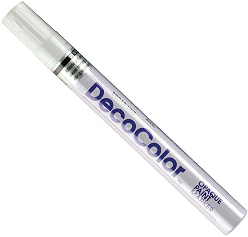 Image of Decocolor Broad Opaque Oil-Based Paint Marker Open Stock-White