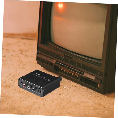 Convertidor de audio óptico a analógico para conectar altavoces antiguos a TV moderna sin ruido 6