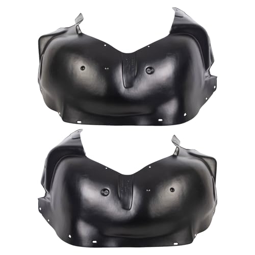 Image of TRQ Inner Fender Liner Set Compatible with 2005-2007 Jeep Liberty CH1248128 CH1249128