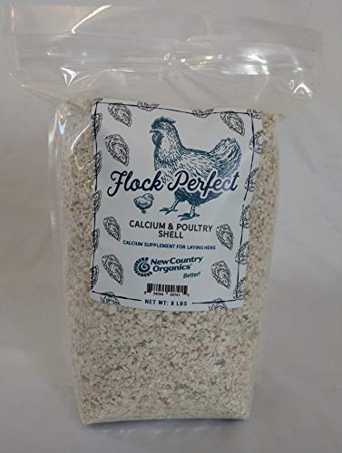 New Country Organics Flock Perfect Calcium Poultry Shell, 8 lb Bag
