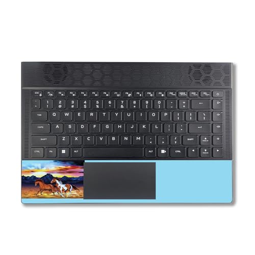 Image of MightySkins Skin Compatible with Alienware X14 R2 (2023) Full Wrap Kit - Wild Horses | Protective, Durable, and Unique Vinyl Decal wrap Cover | Easy to Apply & Change Styles | Made in The USA