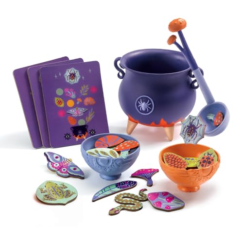 Image of DJECO - Witch Soup & Magic Potion Toy Kit - Imaginative Play - Immersive Play Experience - Encourages Creativity,, Safe Paints Choice