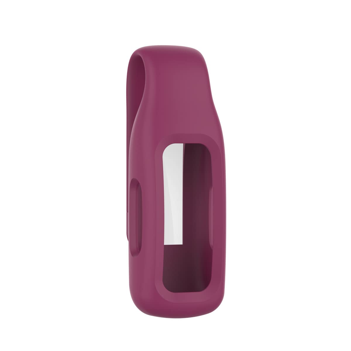 HYWRDYB Clip Holder Case Compatible with Fitbit Inspire 3/Inspire 2/Ace 3, Soft Silicone Replacement Clip Holder (WineRed)