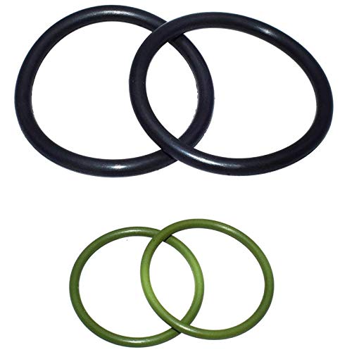 Wresetly 4 piezas automotriz solenoide válvula tipo anillo de la etaneidad para válvula solenoide 11367560462 11367506178 11367546379