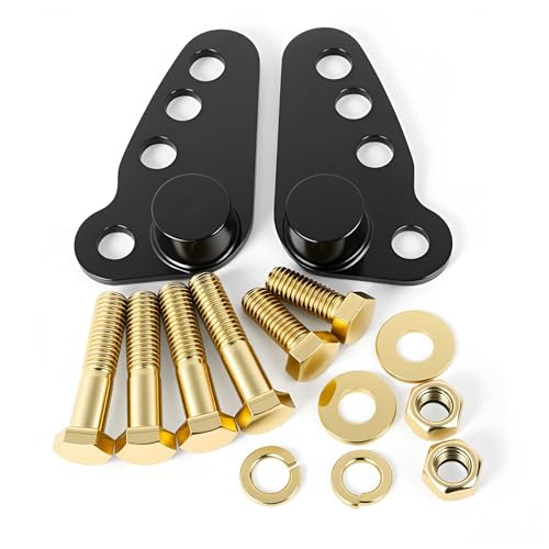 Image of 1-2 inch Or 1-3 inch Rear Adjustable Lowering Kit Fits For 02-16 Harley Touring Bikes /Street Glide /Electra Glide /Ultra Glide /Road King with Hard Saddlebags Only /Standards 2002 2003-2014 2015 2016