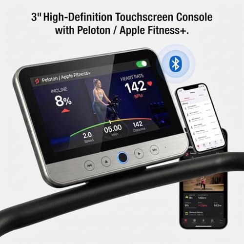 Caminadora con pantalla 5" y diseño plegable compacto miniatura 5