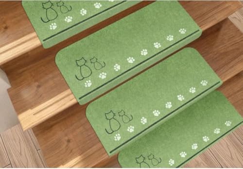 �K�i�}�b�g����~�ߌu���Չ��h���l�G�Ή�Dearolling�a��PVC�ڒ��ܕs�v���ȔS�������؊K�i�}�b�g�i���p����~�߃}�b�g�ƒ�p�~���}�b�g (�O���[��)