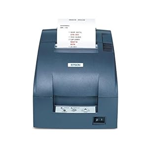 Epson TM-U220D, Impact, two-color printing, 6 lps, USB Interface, Tear bar, Solid Cover & power supply, Dark gray, RoHS…