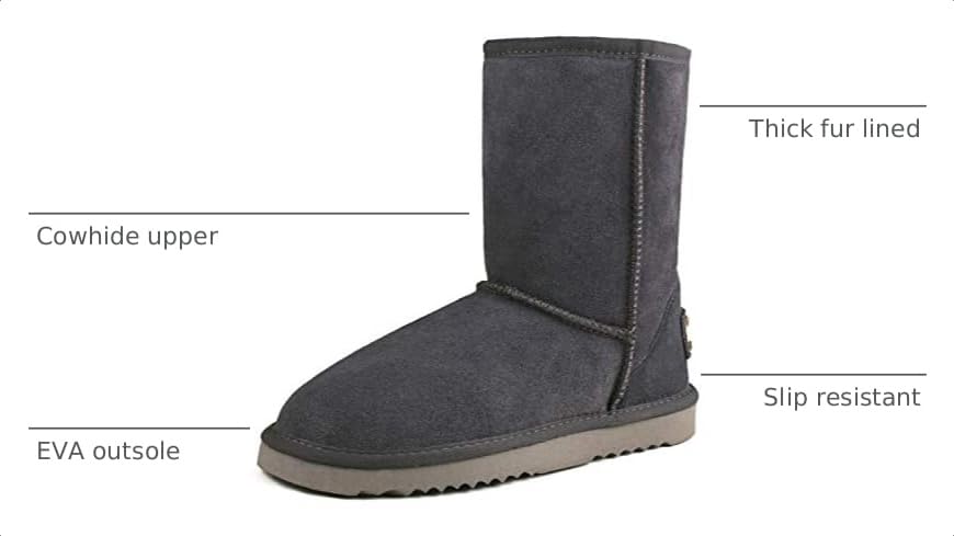 Image of AUSLAND Women's Classic Winter Snow Boots
