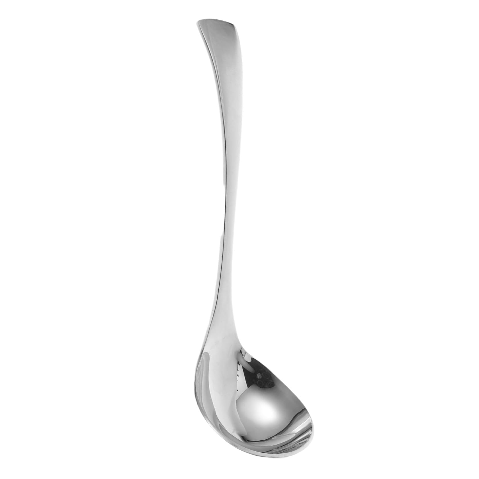 Louche à soupe inox Lurrose : lot de 2 grandes cuillères de service