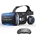 Pansonite Vr Headset with Remote Controller[New Version], 3D Glasses Virtual Reality Headset for VR Games & 3D Movies, Eye Care System for iPhone and Android Smartphones