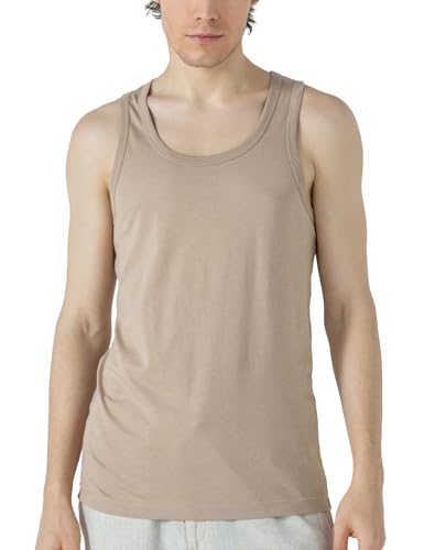 Image of DAMENSCH Neo-Cotton Round Neck Vest for Man, Anti-Bacterial, Shape Retaining Vest, 100% Cotton Banyan for Men, Buttery Soft Inner Baniyan
