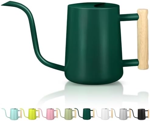 GUKJOB Modern Stainless Steel Alpine Green Watering Can