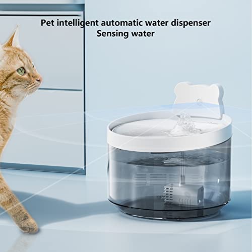 Fuente de agua automática para gatos y mascotas miniatura 2