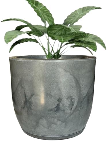 Vaso Grande Cone Liso Polietileno Planta Luxo Jardim Varanda Sala...