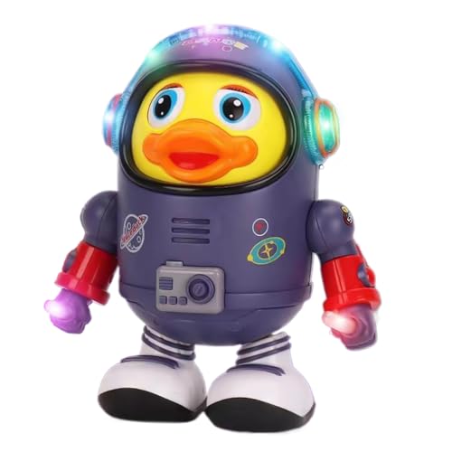 Canard spatial dansant pour animer une fête d'anniversaire ou jouer au salon