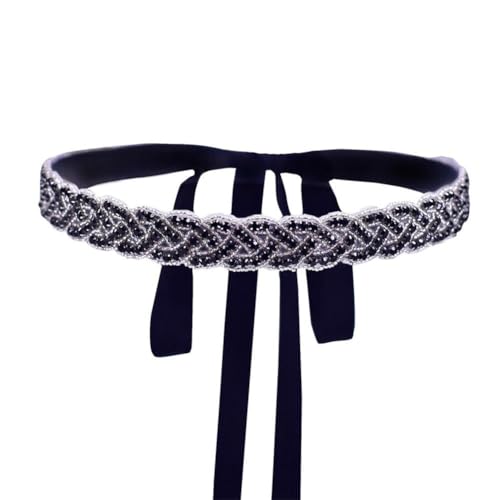 Rhinestones Dress Belt Women's Bow Sash Party Wedding Accessories Waist Decoration Bridal Belt2