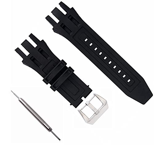 CYKLDS for Invicta Subaqua Reserve Watch Replacement Rubber Silicone Band/Strap-Invicta Watch Strap 0903 0904 0908 0911 0912