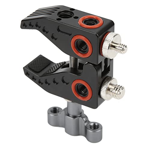 Pince C pour moniteur en alliage d'aluminium rigide, supports filetés 1/4 et 3/8