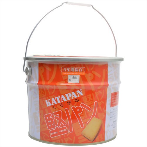 Amazon | くろがね堅パン スチール缶入り 5枚入×34袋 | くろがね
