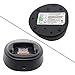 CP200D Radio Battery Charger WPLN4137 WPLN4137BR Compatible for Motorola R2 CP150 PR400 CP040 CP140 EP450 DEP450 CP180 Radio NNTN4497 NNTN4970 NNTN4851 NNTN4598 Battery