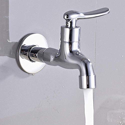 Grifo de cocina largo para agua fría que evita salpicaduras externas 4