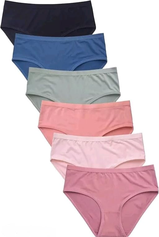 rose day Divya Panty Pack of 6 – Soft Cotton Everyday Underwear for Women | Comfortable, Breathable, and All-Day Wear | Seamless Fit | Multicolour|-picture-11