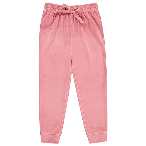 Image of BTween Girls 3 Pack Velour Jogger Pant Set Solid, Tie Dye or Camo Sweatpants for Girls