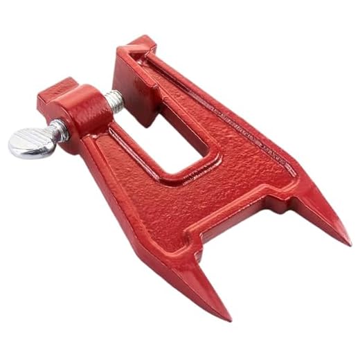 Motose motosega, morsa a motosega per affilatura, Pocket Metal Stump Vise, di motoseghe pesanti per l'affilatura 'archiviazione per casa