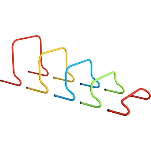 トレーニングハードル 10個セット 軽量 Tasydi 敏捷性強化 持ち運び便利 ミニハードル スピード (40cm)