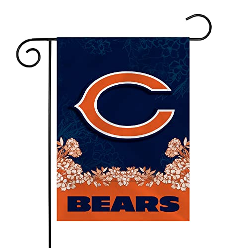 Image of Rico Industries NFL Standard /Primary 13 inch x 18 inch Double Sided Garden Flag - Great Gift for Men, Women, & Fans