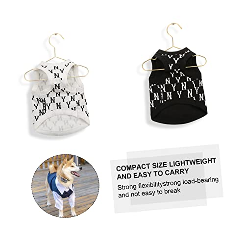 VANZACK 3stücke Kleiderbügel Organisierer Für Hundebekleidung Leicht Und Trocknen Und Aufhängen Von Hundefashion Für Kleine Und Große