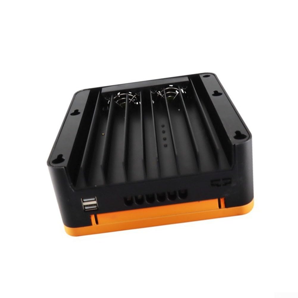 Smart MPPT Solarmodul-Controller, 12 V, 24 V, automatische Spannung für Lithium für AGM für Batterie, 4-stufiger Ladealgorithmus für Wohnmobil, Camper, 20 A (20 A)