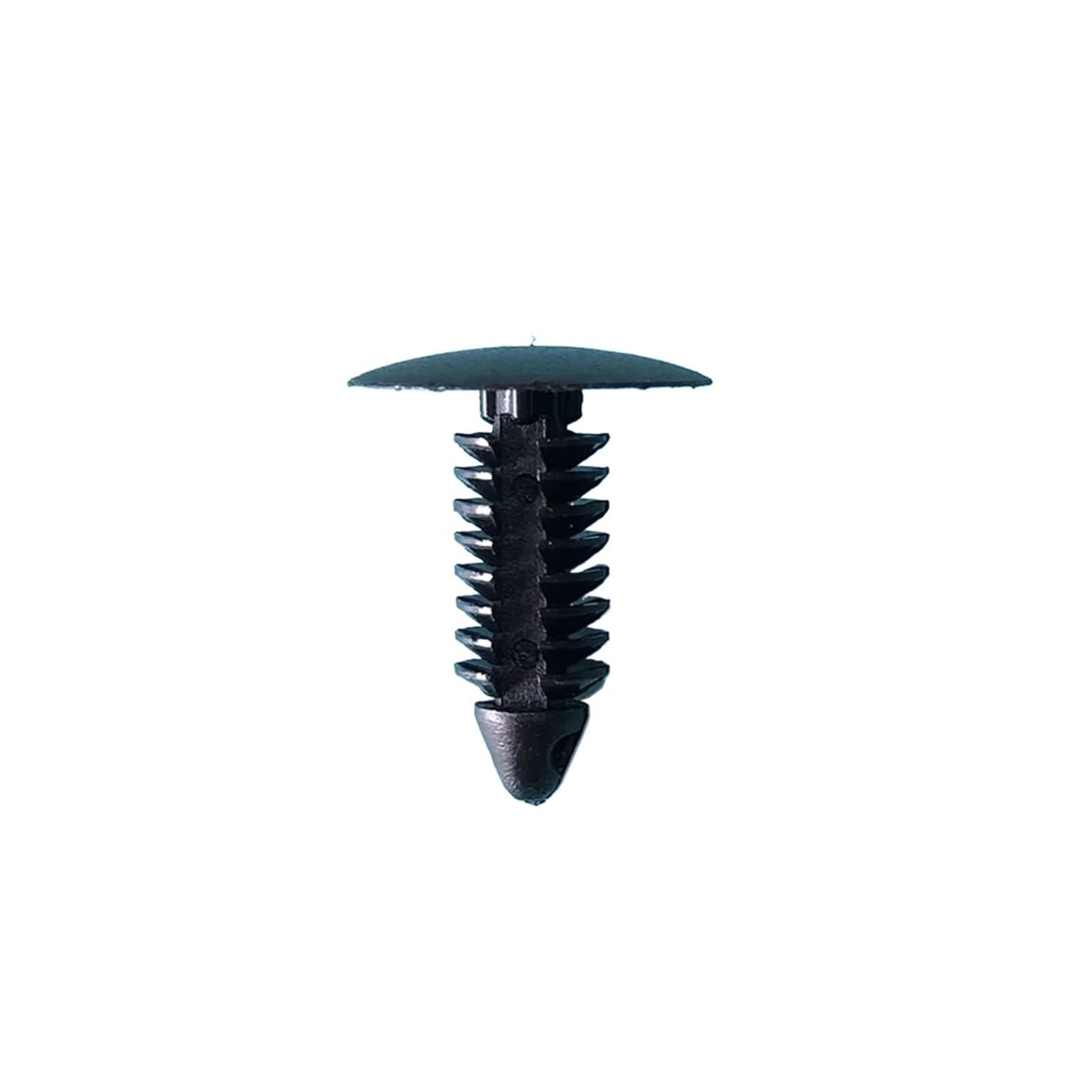 FDCSKINX 10/30/50Pcs Auto Fastener 8mm Hole Car Clips Fenders Bumper Shield Retainer Plastic Rivet(10 Pieces)